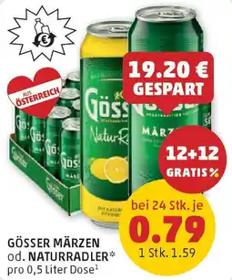 PENNY Gösser märzen od. naturradler Angebot