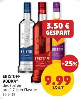 PENNY ERISTOFF VODKA Angebot