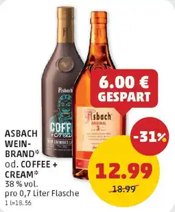 PENNY Asbach wein brand od. coffee cream Angebot