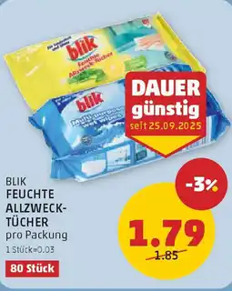 PENNY Blik feuchte allzweck tücher Angebot