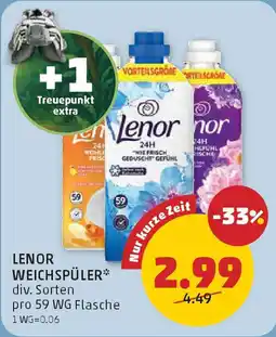 PENNY LENOR WEICHSPÜLER Angebot