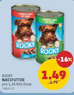 PENNY ROCKY NASSFUTTER p Angebot