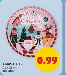 PENNY X-MAS TELLER Angebot