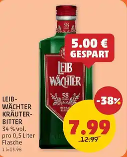 PENNY LEIB WÄCHTER KRÄUTER BITTER Angebot