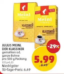 PENNY JULIUS MEINL DER KLASSIKER Angebot