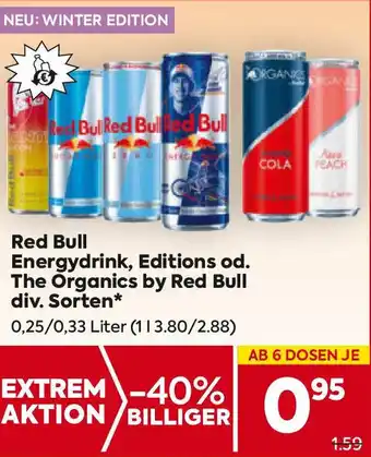 Red Bull Energydrink, Editions od. The Organics by Red Bull