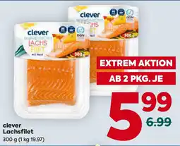 Billa Clever lachsfilet Angebot