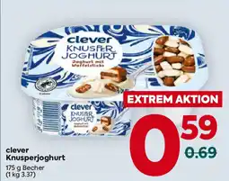 Billa Clever knusper joghurt Angebot