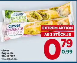 Billa clever Baguette Angebot