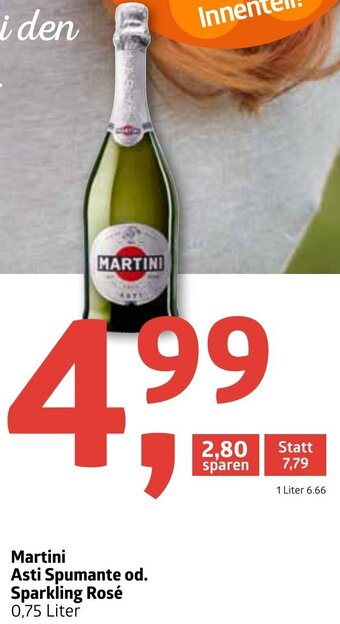 ADEG Martini Asti Spumante Od. Sparkling Rosé Angebot