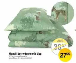Reiter Flanell-Bettwäsche mit Zipp Angebot