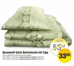 Reiter Baumwoll-satin bettwäsche mit zipp Angebot