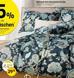 Reiter Baumwoll-satin bettwäsche mit zipp Angebot