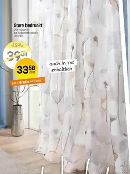 Reiter Store bedruckt Angebot