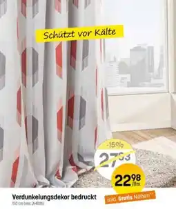 Reiter Verdunkelungsdekor bedruckt Angebot