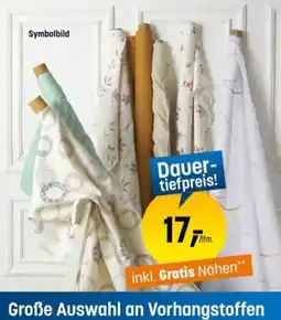 Reiter Große Auswahl an Vorhangstoffen Angebot
