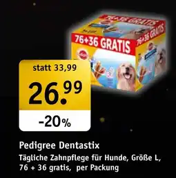 Der Grissemann Pedigree Dentastix Angebot