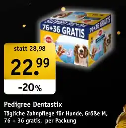 Der Grissemann Pedigree Dentastix Angebot