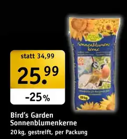 Der Grissemann Bird's Garden Sonnenblumenkerne Angebot