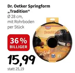 Der Grissemann Dr. Oetker Springform Angebot