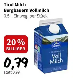 Der Grissemann Tirol Milch Bergbauern Vollmilch Angebot