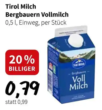 Der Grissemann Tirol Milch Bergbauern Vollmilch Angebot