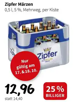 Der Grissemann Zipfer Märzen Angebot