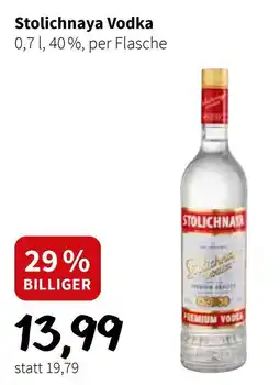 Der Grissemann Stolichnaya Vodka Angebot
