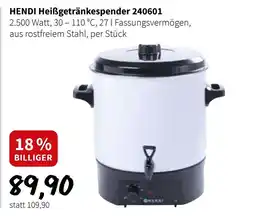 Der Grissemann HENDI Heißgetränkespender Angebot
