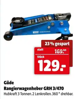 Der Grissemann Güde Rangierwagenheber Angebot