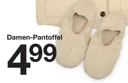 Zeeman Damen-Pantoffel Angebot