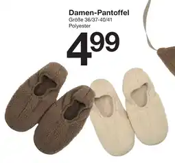 Zeeman Damen-Pantoffel Größe Angebot