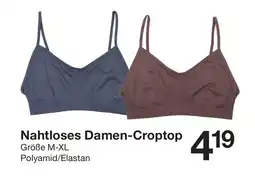 Zeeman Nahtloses Damen-Croptop Angebot