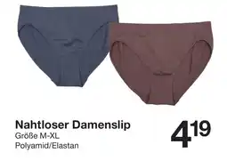 Zeeman Nahtloser Damenslip Angebot
