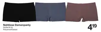 Zeeman Nahtlose Damenpanty Angebot