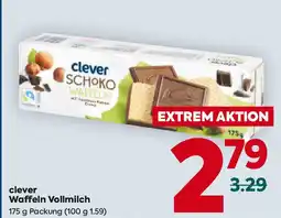 Billa clever Waffeln Vollmilch Angebot