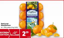 Billa Sanlucar mandarinen Angebot