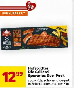 Billa Hofstädter die grillerei spareribs duo pack Angebot