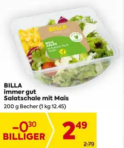 Billa Billa immer gut salatschale mit mais Angebot