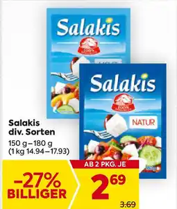 Billa Salakis Angebot