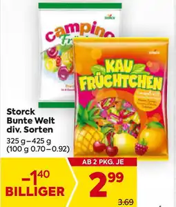 Billa Storck bunte welt Angebot