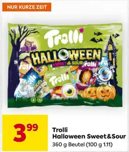 Billa Trolli halloween sweet & sour Angebot