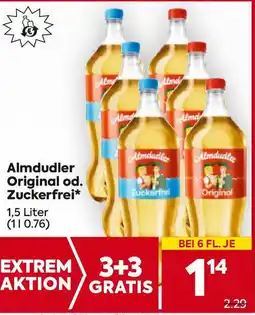 Billa Almdudler Original od. Zuckerfrei Angebot