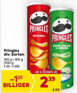 Billa Pringles Angebot
