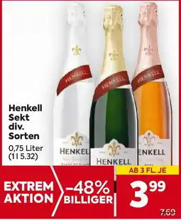 Billa Henkell Sekt Angebot