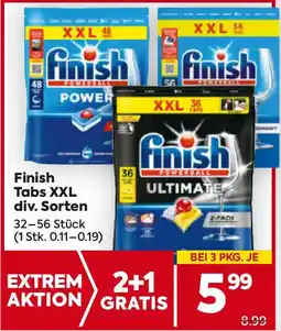 Billa Finish tabs xxl Angebot