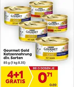 Billa Gourmet Gold Katzennahrung Angebot