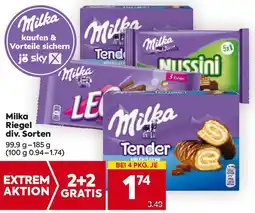 Billa Milka Riegel Angebot