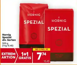 Billa Hornig Spezial Angebot