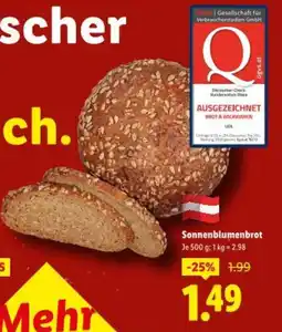 Lidl Sonnenblumenbrot Angebot